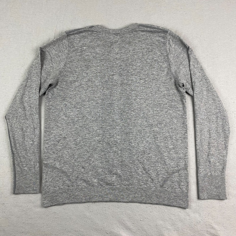 Lululemon Womens Swiftly Breeze 10 Gray Long Sleeve Athletic